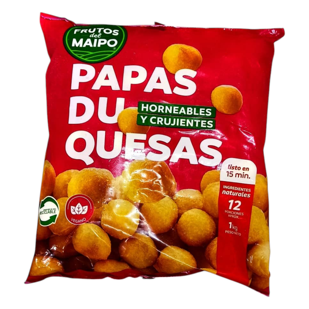 Papas Prefritas Duquesas 1kg congeladas