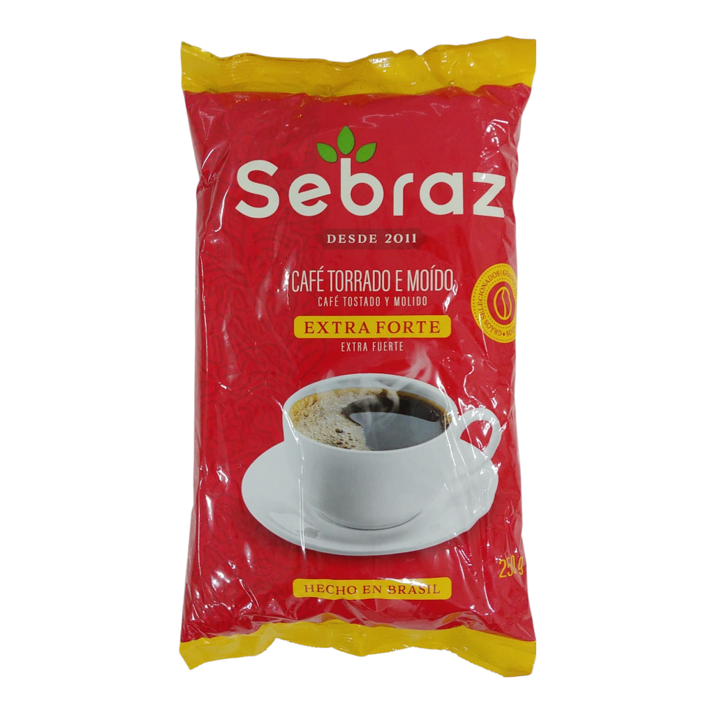 Café molido Tostado Sebraz 250gr