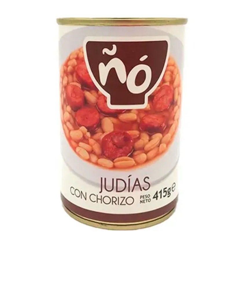 JUDIAS CON CHORIZO 415 G VIMA