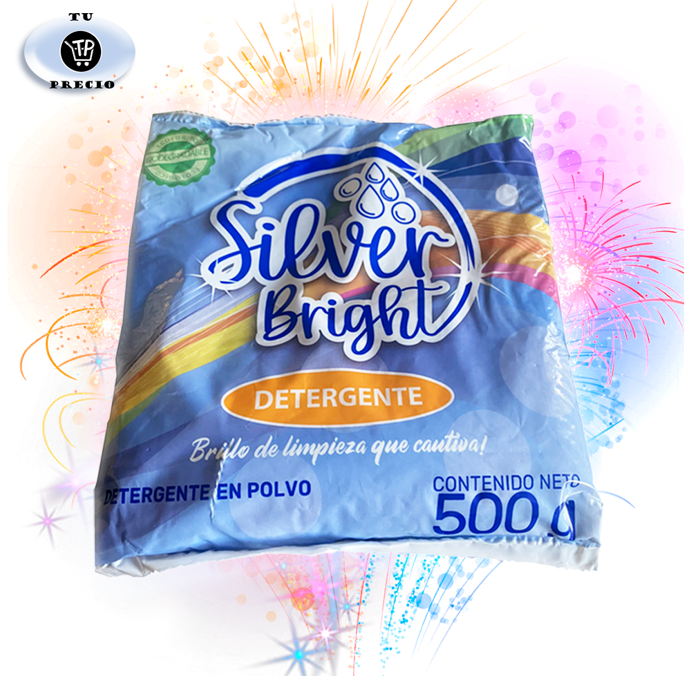 Detergente Silver Bright 500 Gr