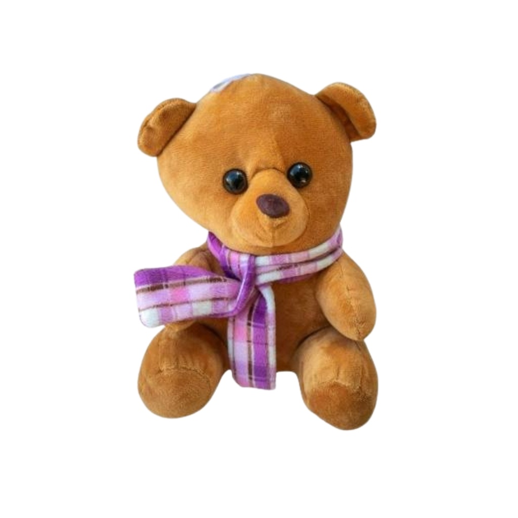 Peluche Oso Corbatica Pequeño  (15 cm aprox)