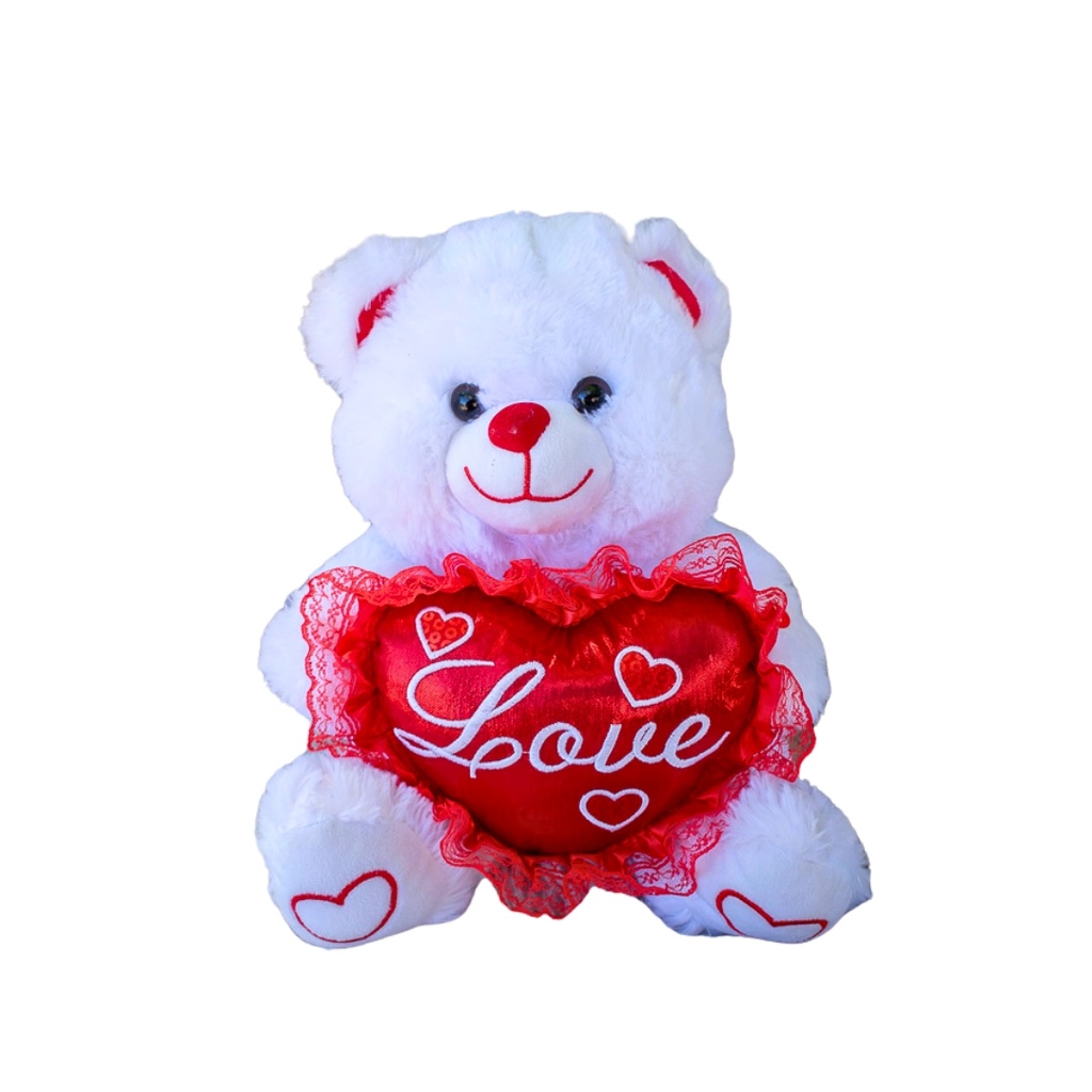 Peluche Oso &quot;Te Amo&quot; - (30 cm Aprox)