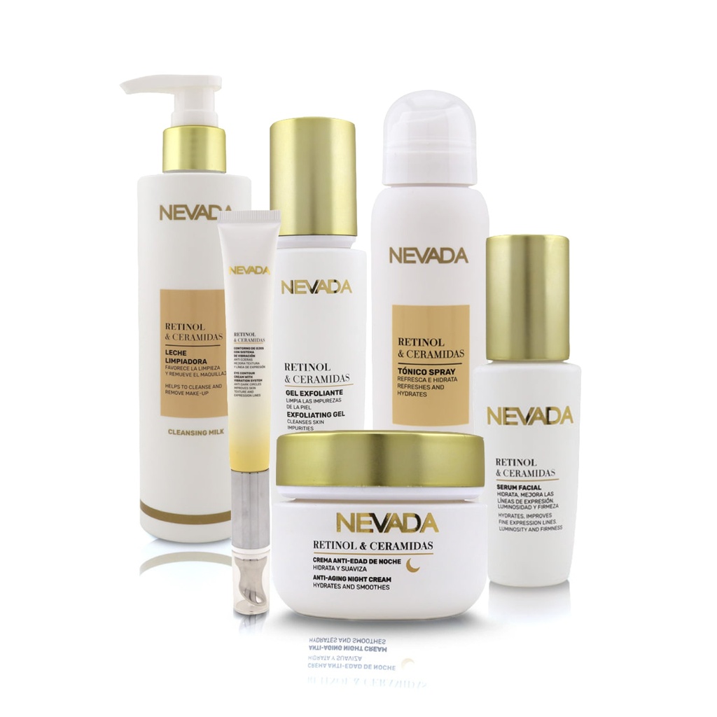 Set Skincare con Retinol y Ceramidas Nevada
