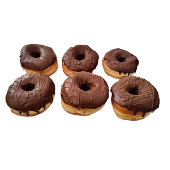 Donas de chocolate (6u)