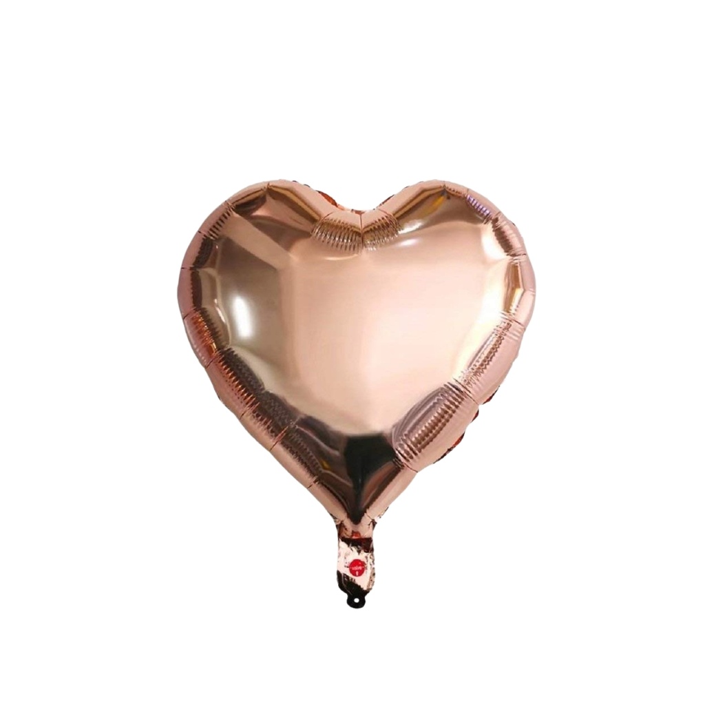 Globo metálico pequeño (diseño y color según disponibilidad)