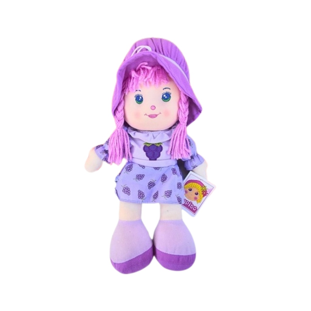 &quot;Muñeca de Tela Pequeña - 15 cm Aprox., Colores y Diseños Variados&quot;