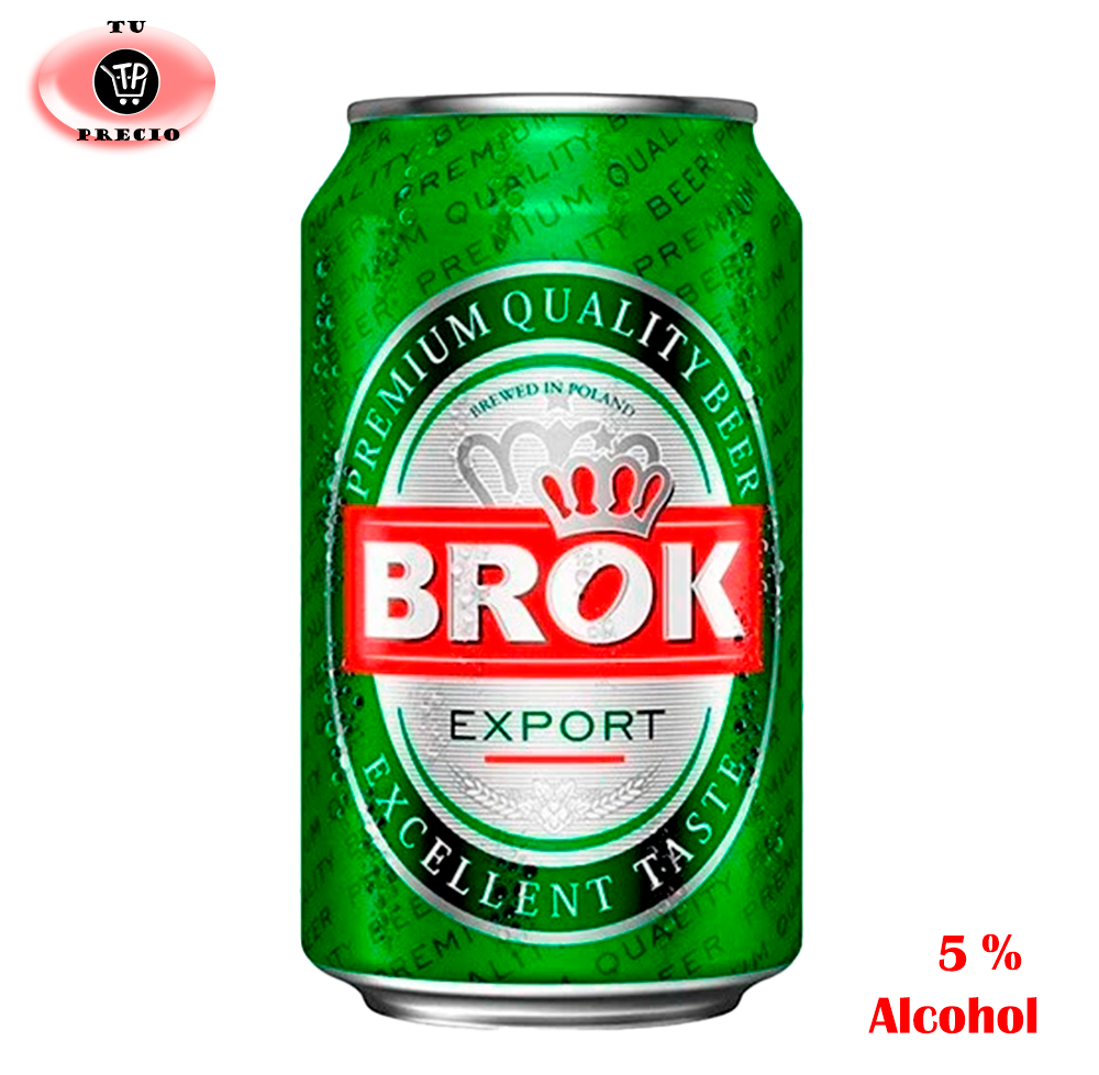 Cerveza Brok 330 ml (24 ud)