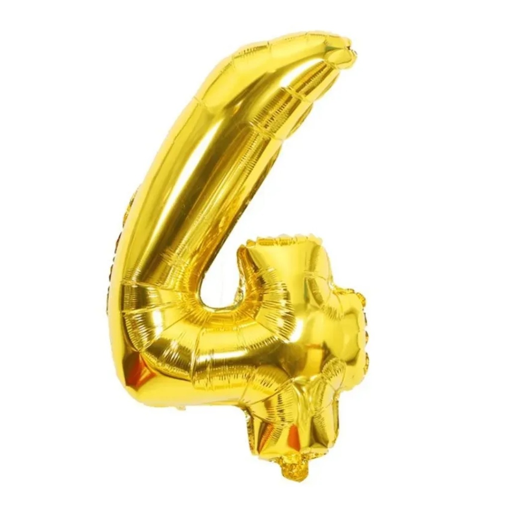 Globo Número 4 de 32 Pulgadas