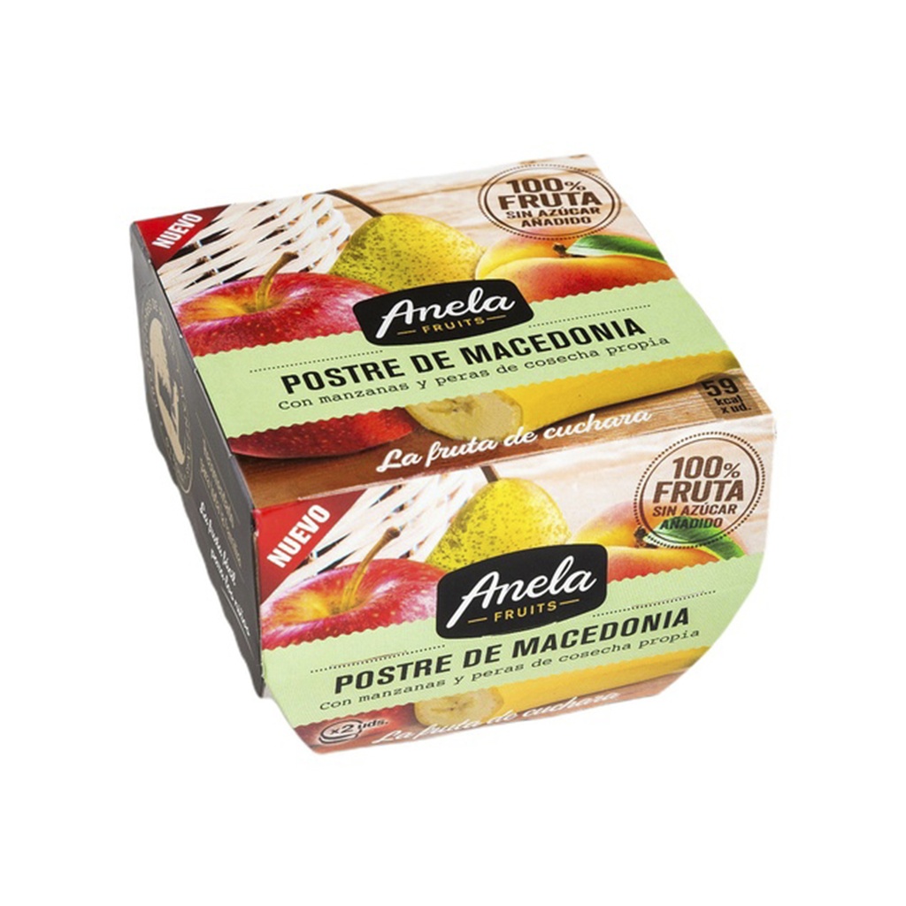 Compota de macedonia pack 2x100 gr ANELA FRUITS