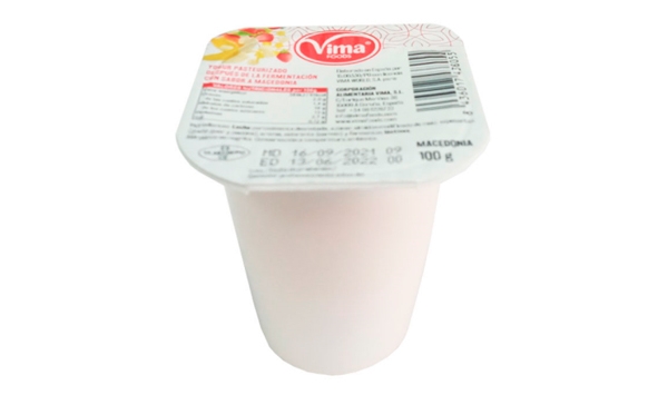 Yogurt Vima sabor Macedonia 100g
