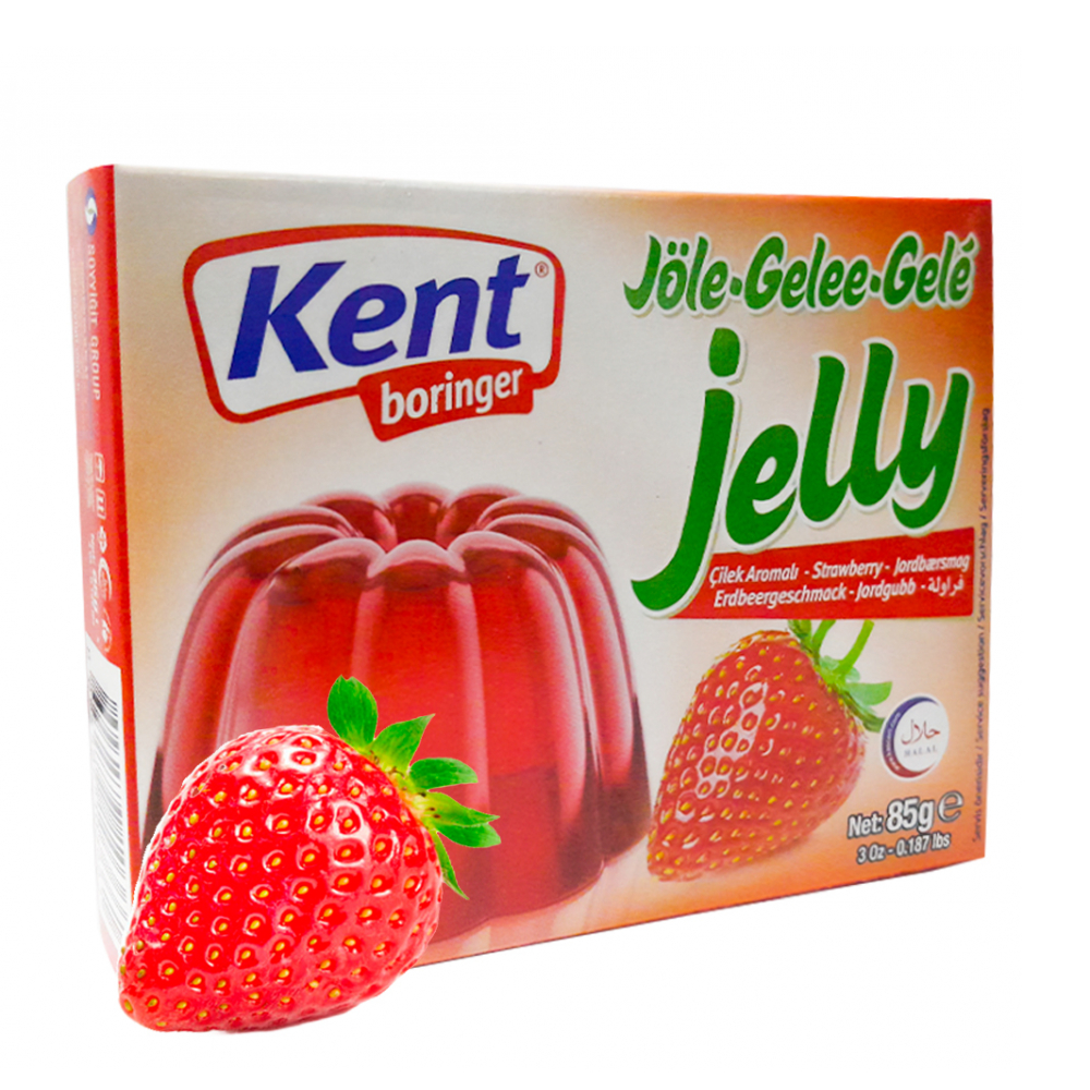 Gelatina de Fresa 85g Kent