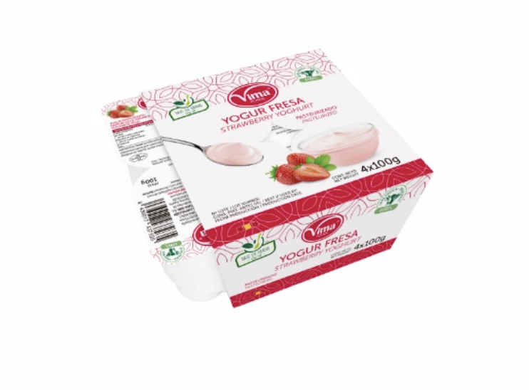 Yogurt Fresa Vima (4x100g)