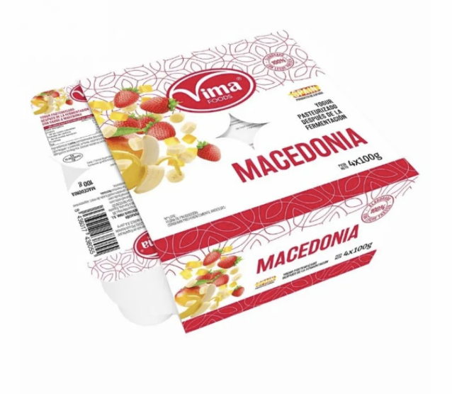 Yogurt de Macedonia Vima (4x100g)