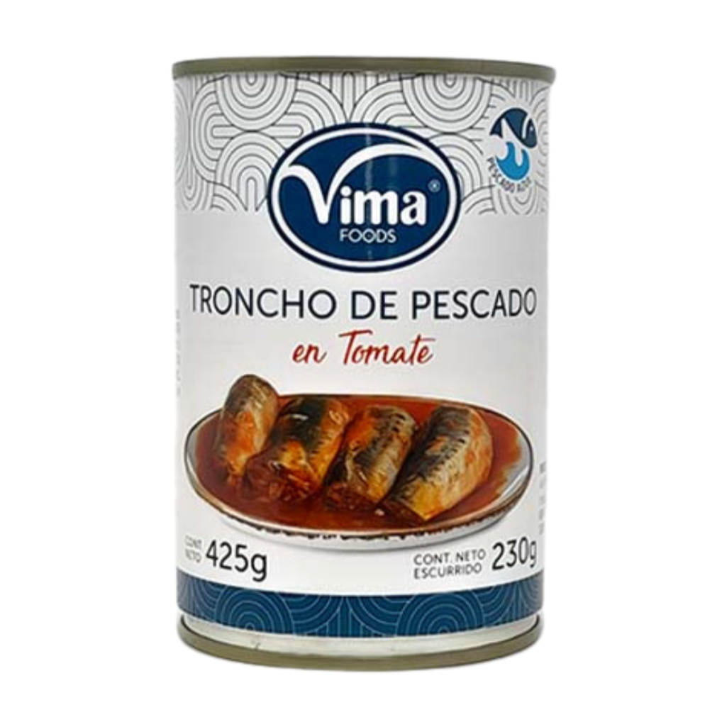 Tronchos de pescado en Tomate VIMA (425 gr)