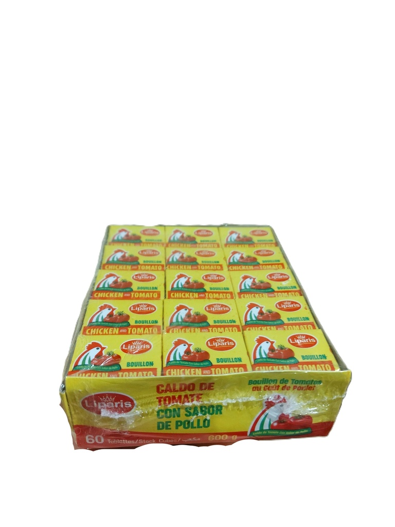 Pastillas de Tomate con sabor a pollo (60 unidades de 10g)