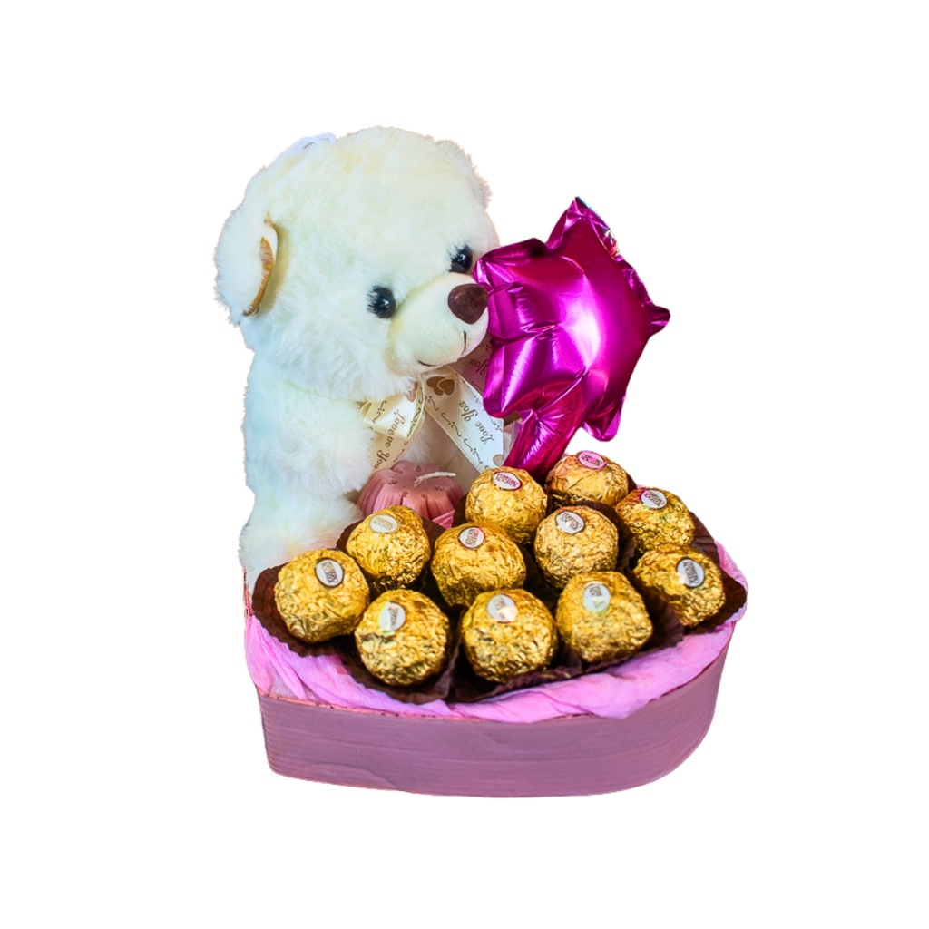 Combo de Amor para Mamá: Oso y Dulces