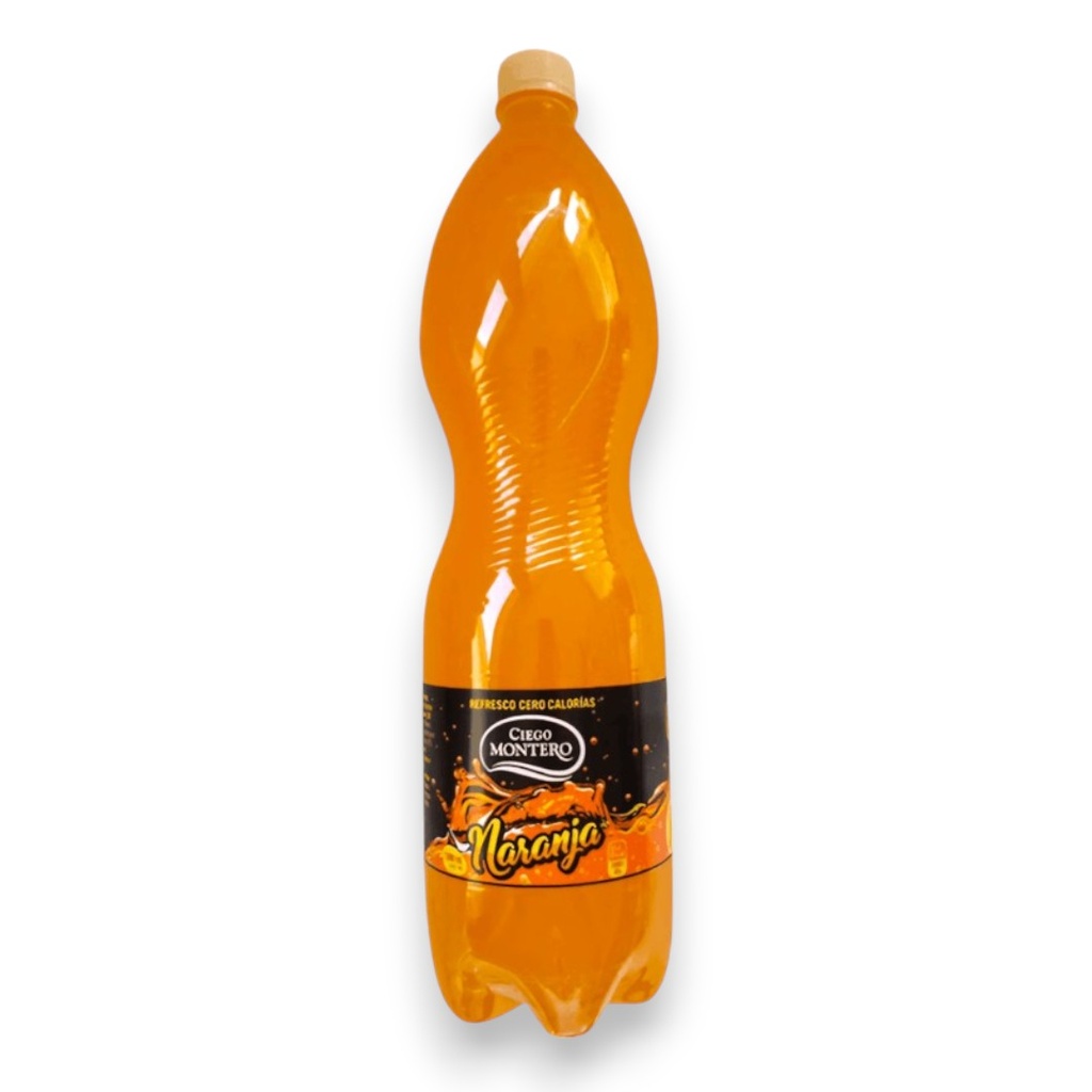 Refresco de Naranja Cero Calorías (1500ml) Ciego Montero