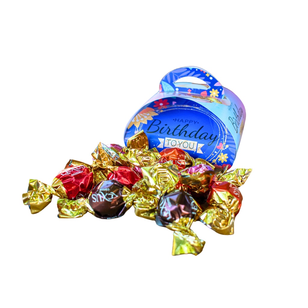 Cajita de Feliz Cumpleaños: Combo Dulce de 10 Bombones