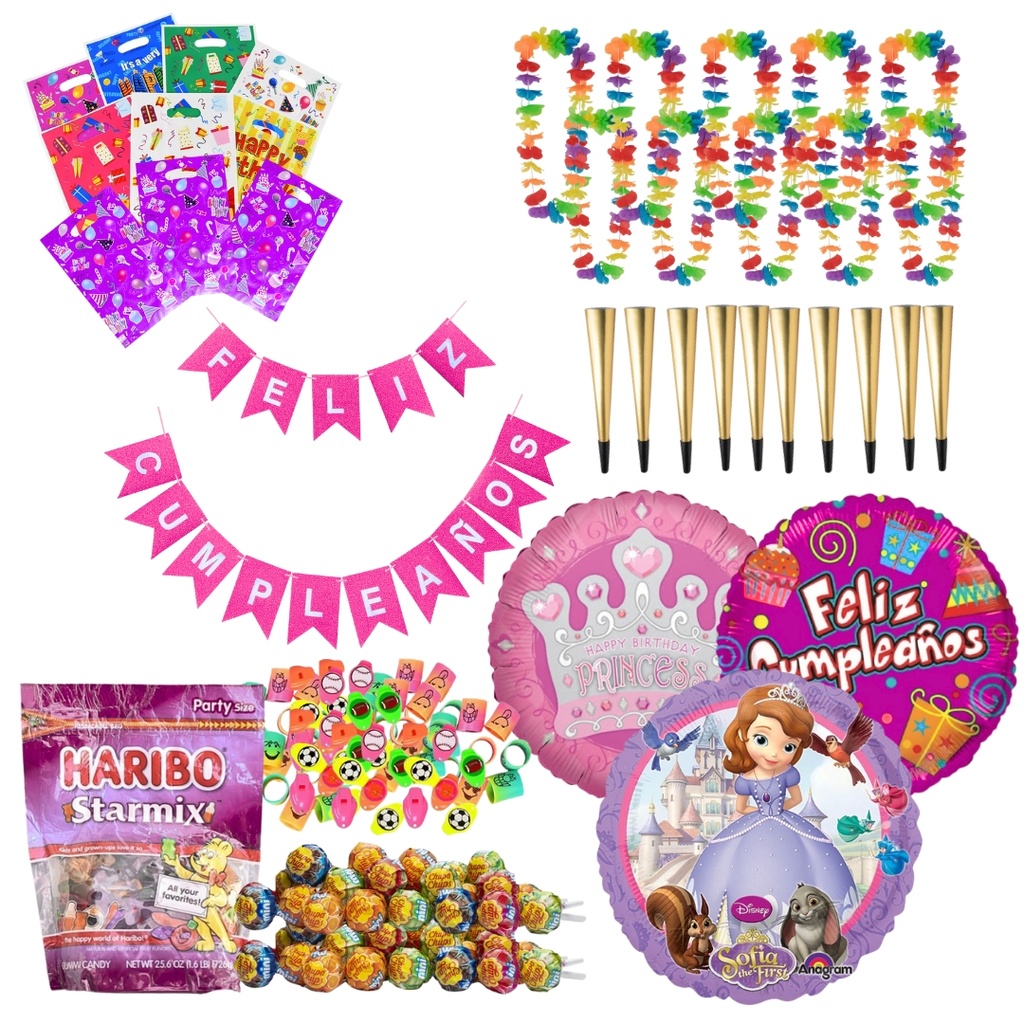Combo Cumpleaños Infantil para Niña: Diversión y Fiesta