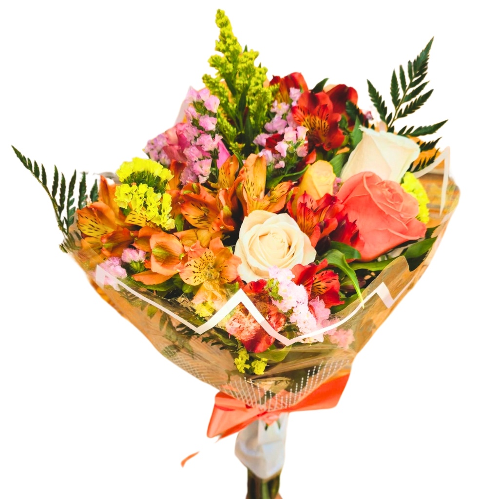 Combo Silvestre Floral con 5 Rosas