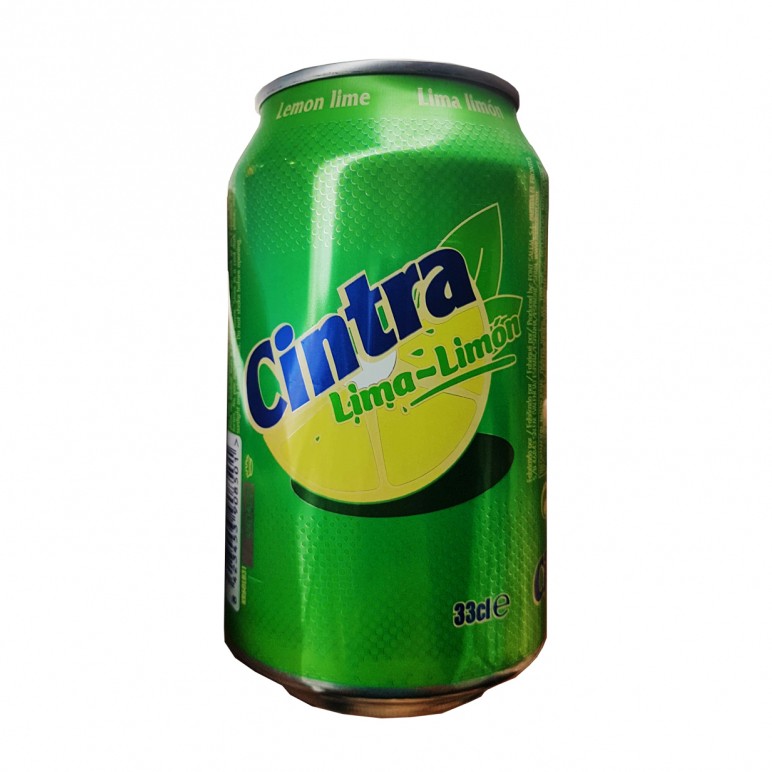 Lata de Refresco de limón Cintra (330 ml)