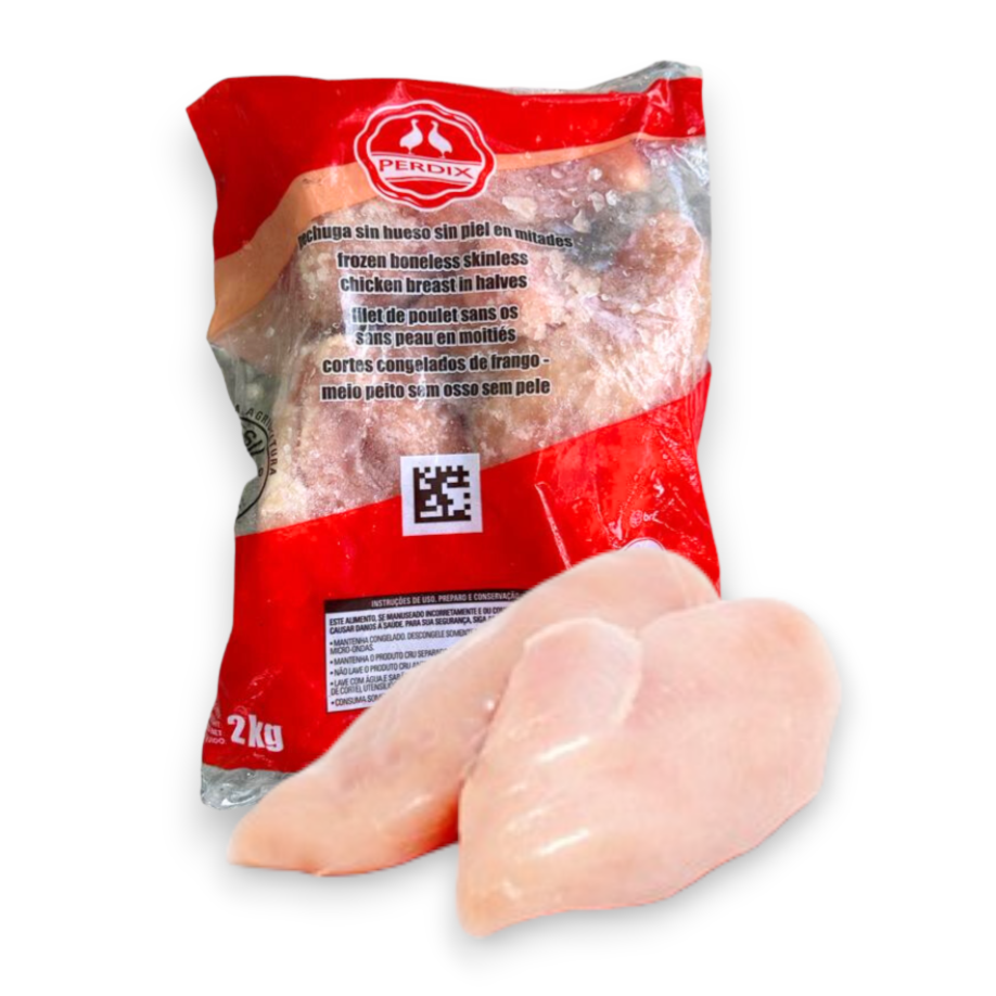 Pechuga de Pollo s/hueso y s/ piel (2kg - 4.4Lb) Perdix