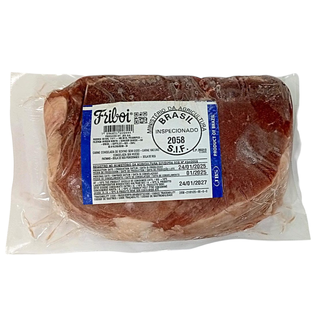 Bola de Res porcionada (1,7Kg - 3.74Lb) Friboi