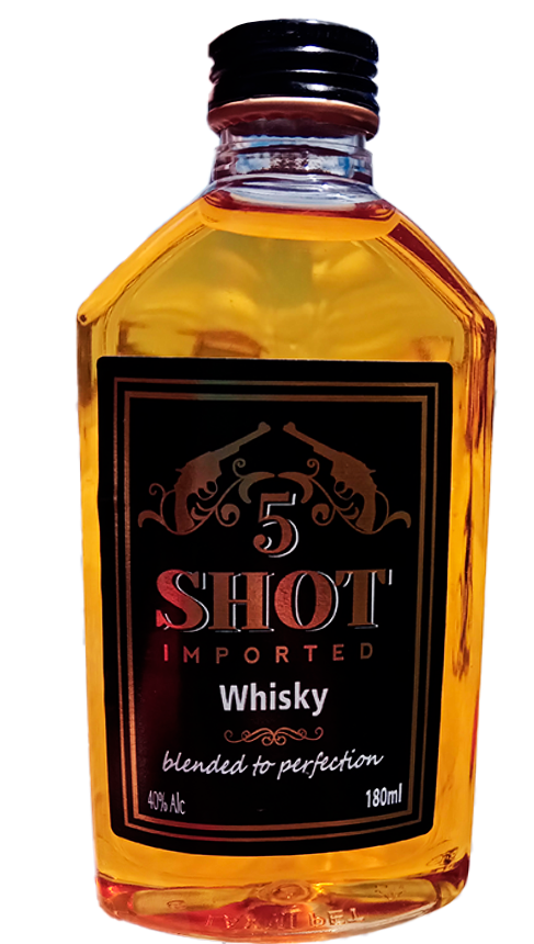 Whisky 5 Shot (180ml)