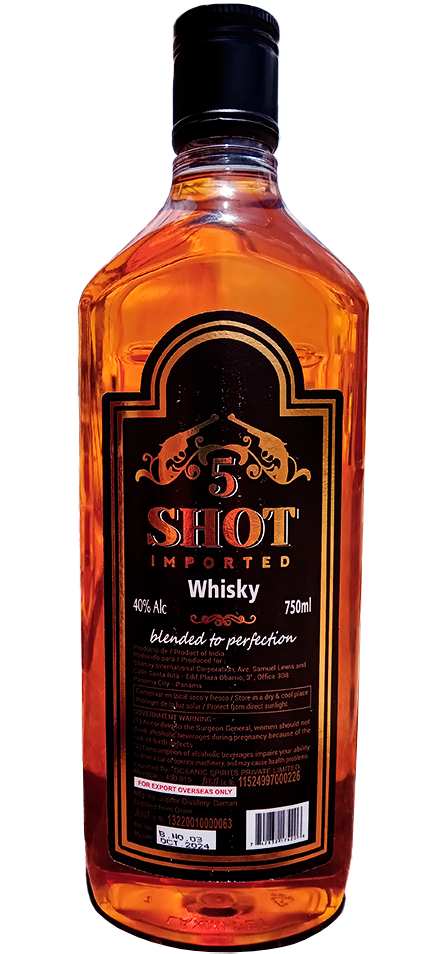 Whisky 5 Shot (750ml)