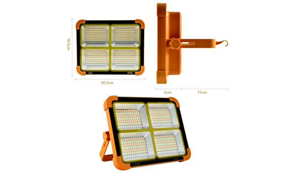 Lámpara Recargable de Proyector LED