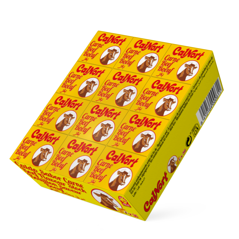 Caldo de carne (estuche 36 pastillas x 10g ) Calnort