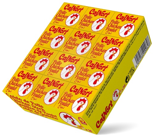 Caldo de pollo (estuche 36 pastillas x 10g ) Calnort