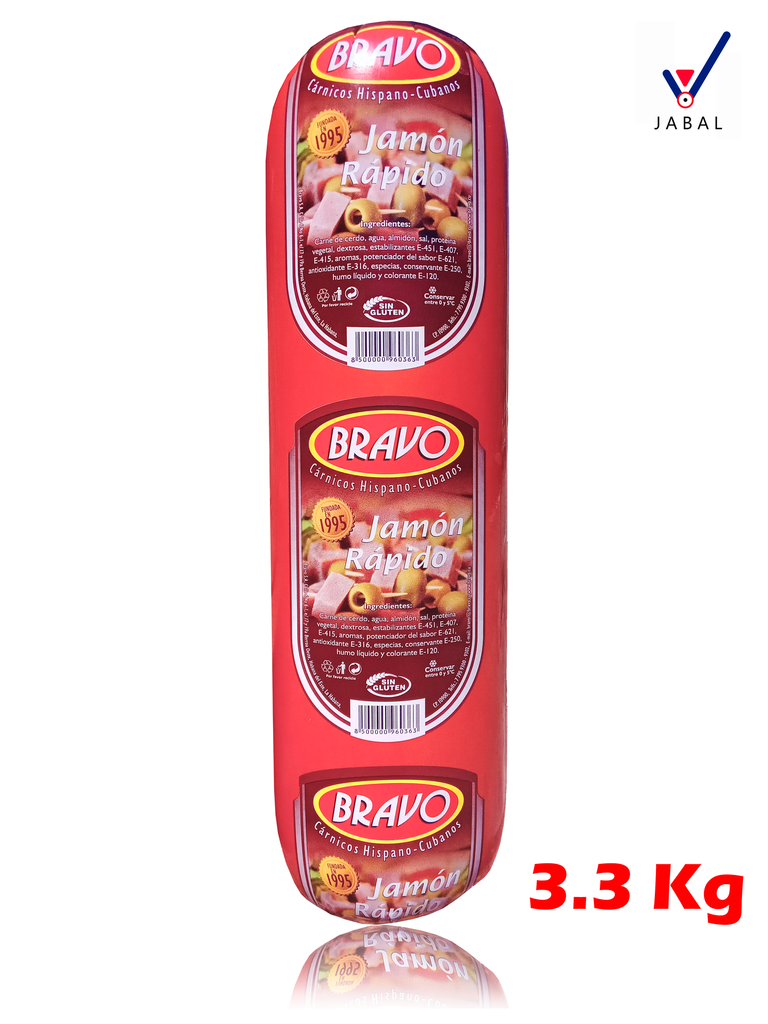 Jamón Rápido BRAVO (3.3 KG)