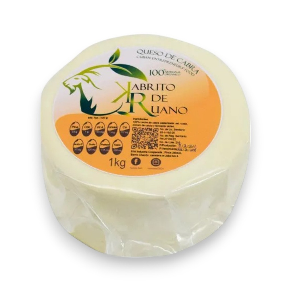 Queso de cabra, 1 Kg (Ruano)