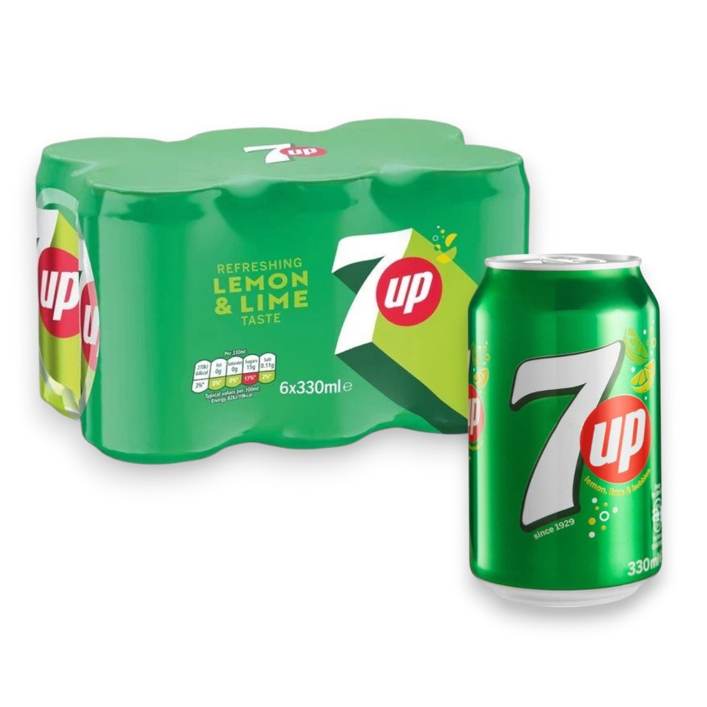 Refresco de Limón 7 Up (6u x 330 ml)