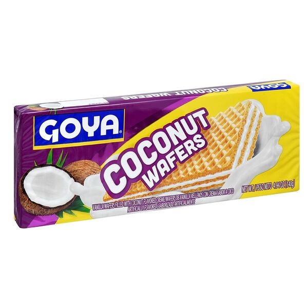 Sorbetos wafer Goya Coco 140g (4.9 Oz)
