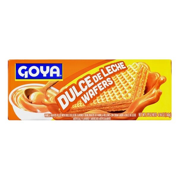 Sorbetos wafer Goya Dulce de Leche 140g (4.9 Oz)