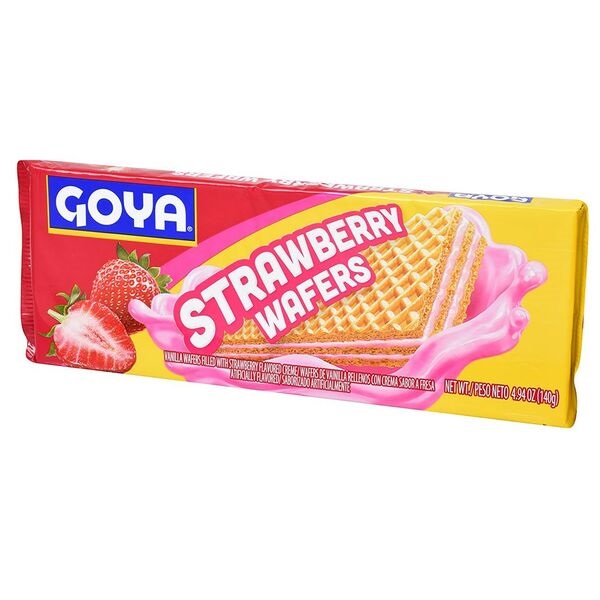 Sorbetos wafer Goya Fresa 140g (4.9 Oz)