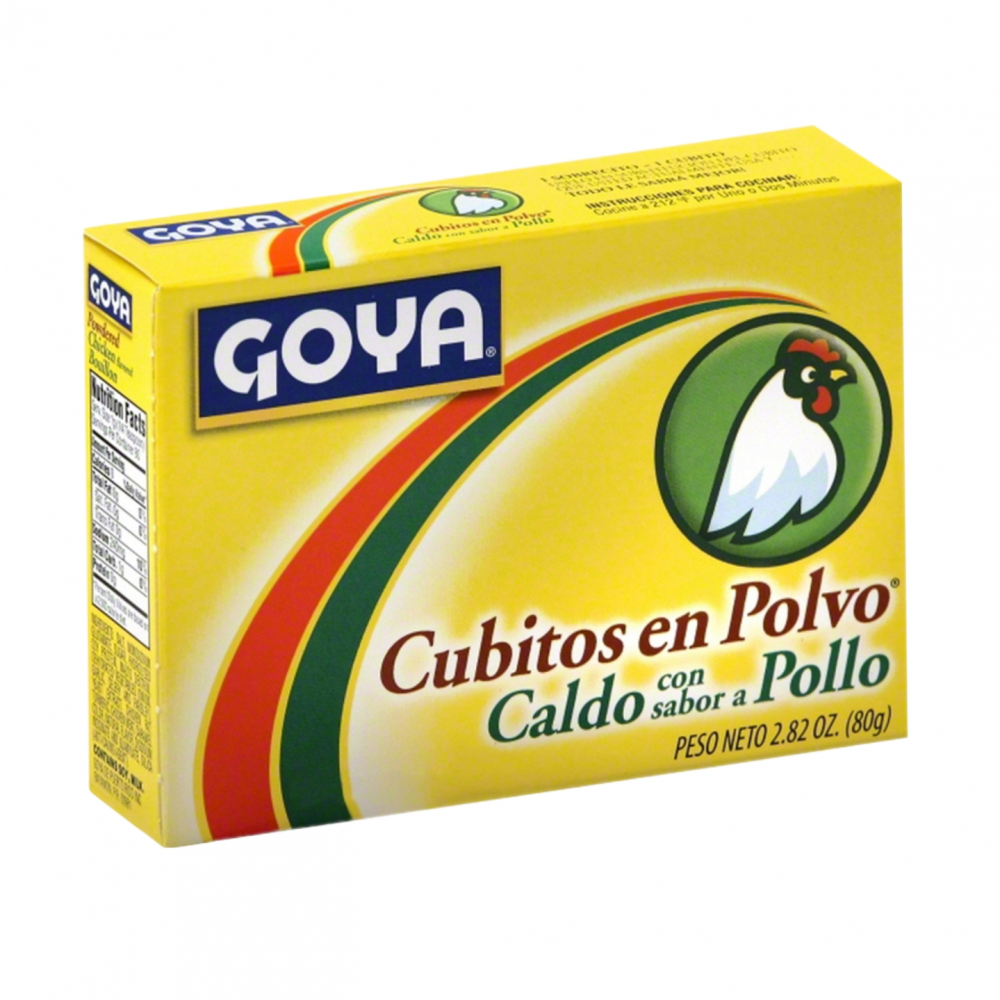 Caldo con sabor a pollo Goya (80 g / 2.82 oz)