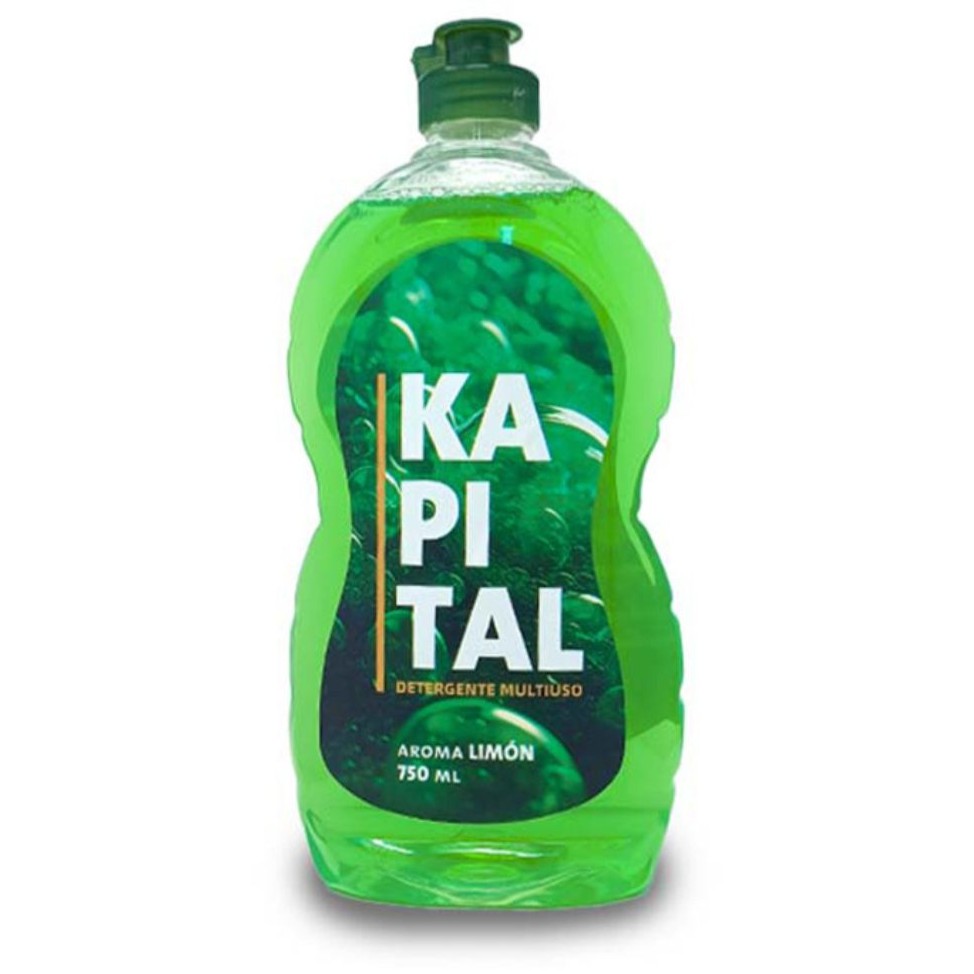 Detergente líquido Kapital Multiuso Limon 750ml