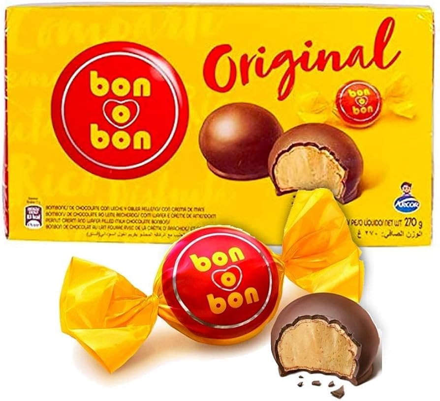 Bombon Chocolate con leche y crema de maní (15 unidades)