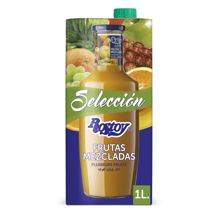 Jugo de Frutas Mezcladas Selección (1 L) Rostoy
