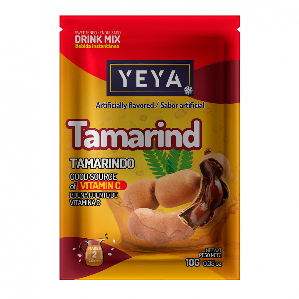 Refresco instantáneo sabor tamarindo Yeya (10 g) *Rinde 2 litros