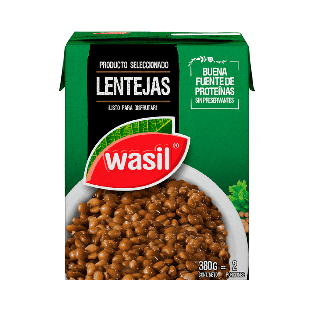 Lentejas Wasil 380 Gr