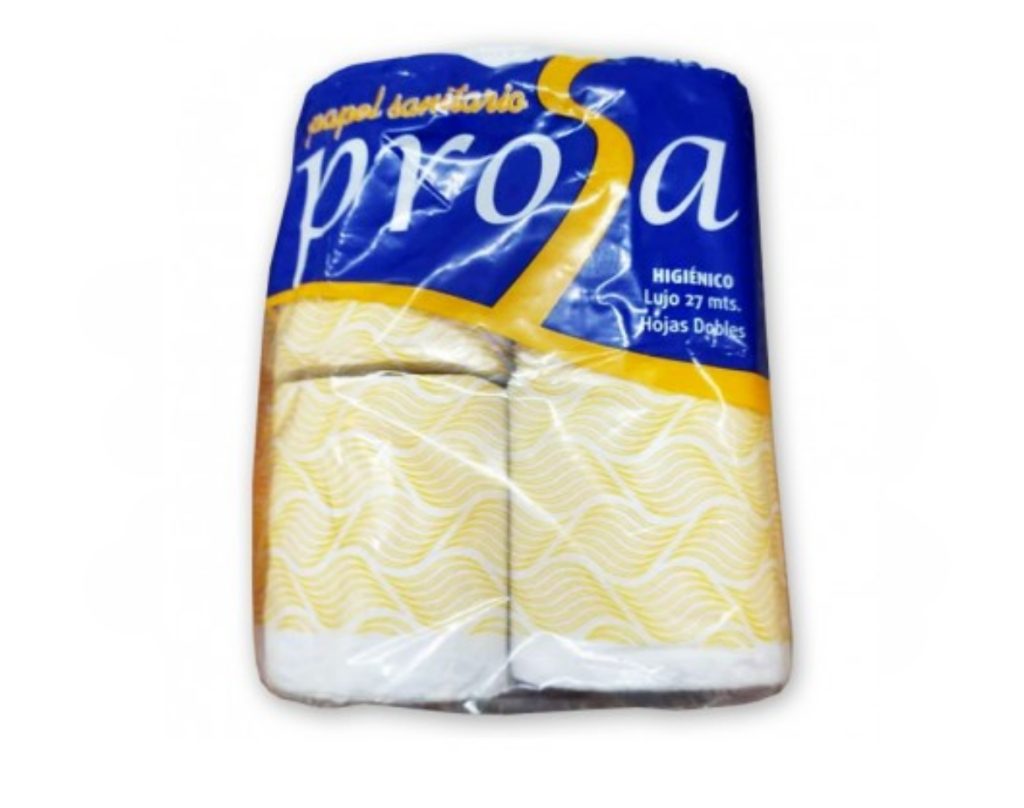 Papel Higiénico (paquete de 4 rollos)