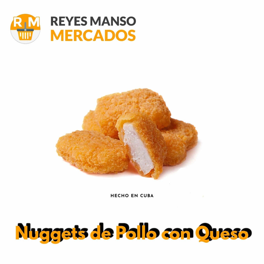 Nuggets de Pollo con queso (15 unidades)