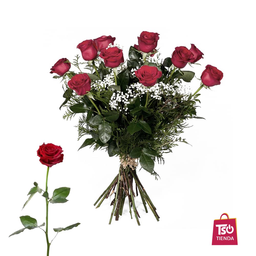Ramo de Rosas Naturales