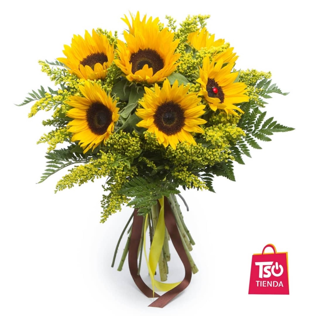 Ramo de 10 Girasoles
