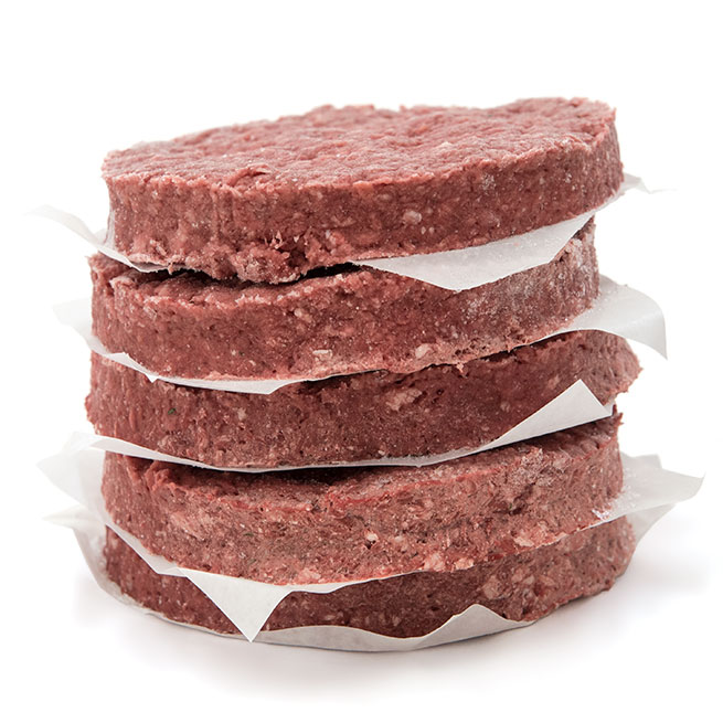 Hamburguesas de pollo (5 unidades)