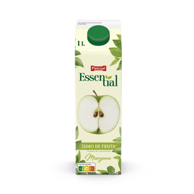Zumo de Manzana Elopak 1L Essential
